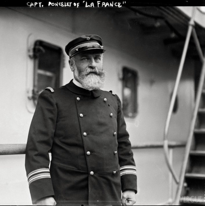 Photo du commandant du France en 1912