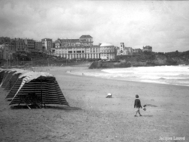 Plage de Biarritz 1959-2012 - côté sud
