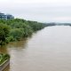 Crue de la Seine en 2016 depuis le pont de Bezons