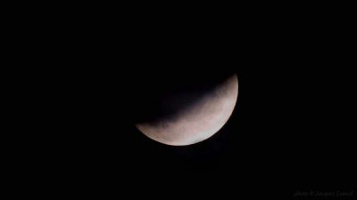 Le 16 juillet 2019 la Lune s'éclipse partiellement