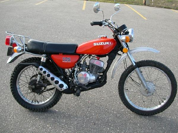 Suzuki 125 TS de 1976