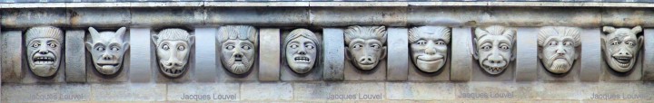 Modillons à Vézelay
