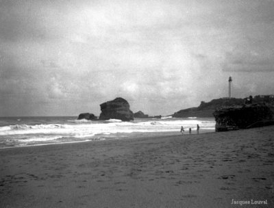 Plage de Biarritz 1959-2012 - côté nord