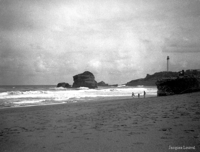 Plage de Biarritz 1959-2012 - côté nord