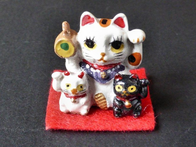 Les chats porte-bonheur japonais