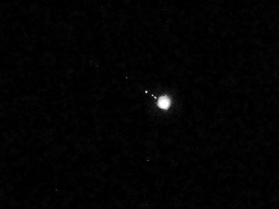 Photographier Jupiter et ses satellites avec un APN