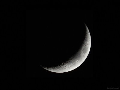 La Lune du 6 décembre 2013 vers 20H22