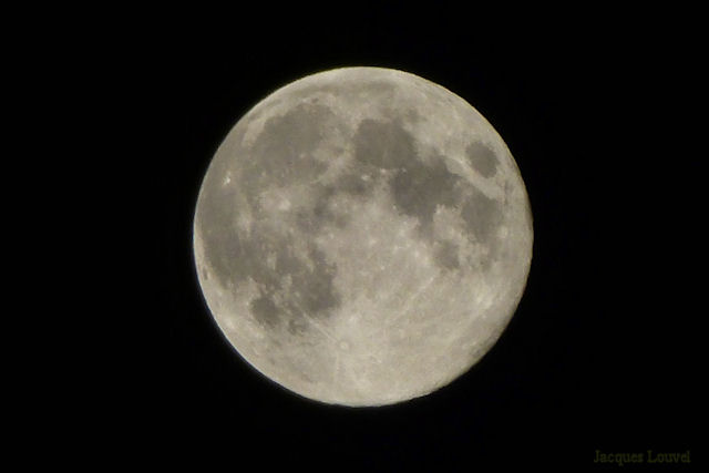 La "lune bleue" du 31 août 2012