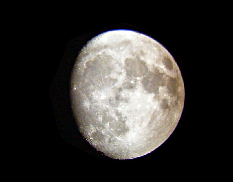 La Lune du 26 juillet 2007 23H53