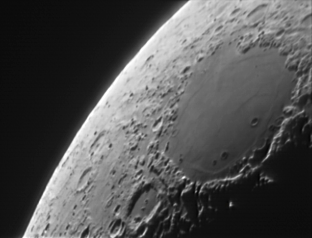 La lune : Mer des Crises