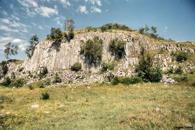 Orgues volcaniques dans la Chaîne des Puys, Auvergne Les orgues volcaniques dans la Chaîne des puys