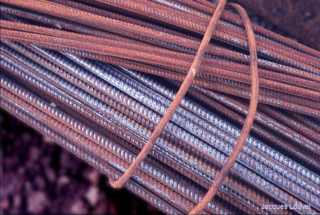 Ferrailles de chantier