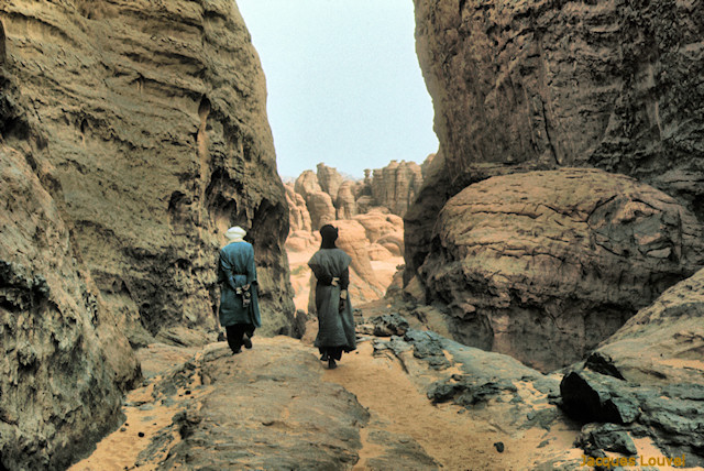 Tassili n'Ajjer : rencontre - échange de nouvelles