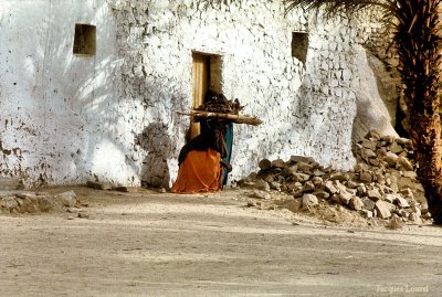 Tassili n'Ajjer : Djanet, scène de la vie quotidienne
