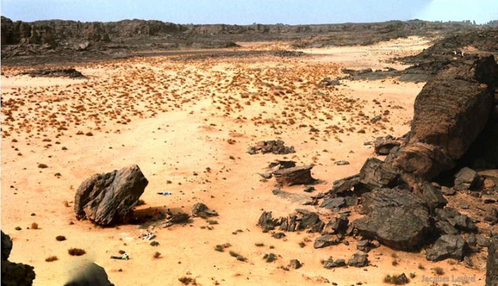 Tassili n'Ajjer : Pause de midi