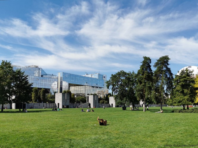 Balade estivale au parc André Citroën à Paris
