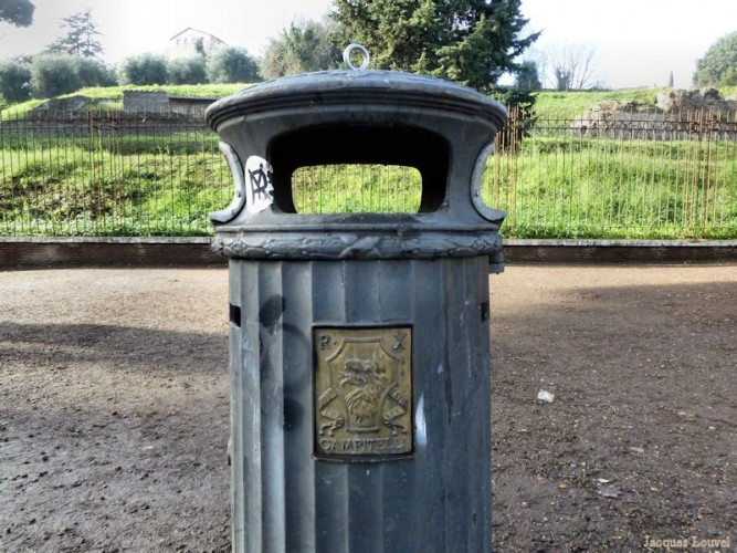 Les poubelles de Rome