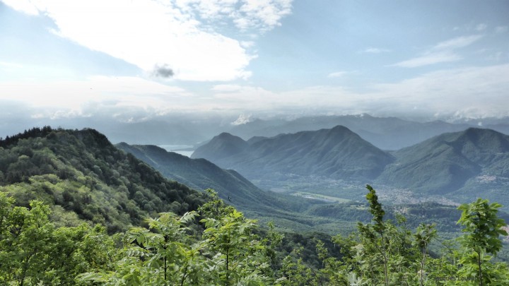 Le lac Majeur depuis le Monte dei Fiori